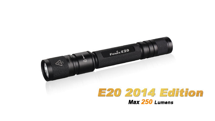 Fenix E20 (2014 Edition) 2 X AA CREE XP-E2 250 Lumen LED Flashlight