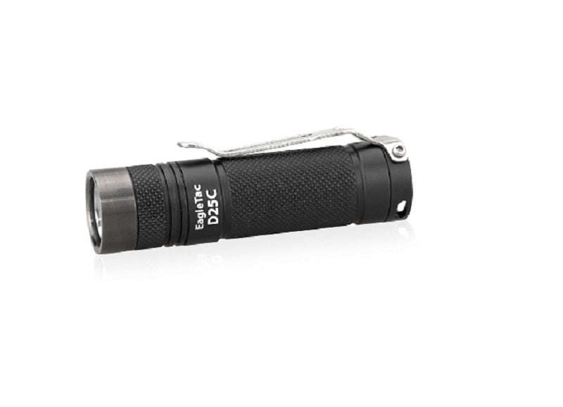 EagleTac D25C Clicky XM-L U2 1 x CR123 397 Lumen 277 O.T.F. Flashlight