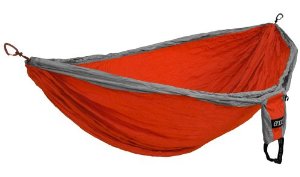 ENO Double Nest Deluxe Hammock - Orange/SIlver