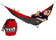 ENO Double Nest Hammock - Red/Charcoal