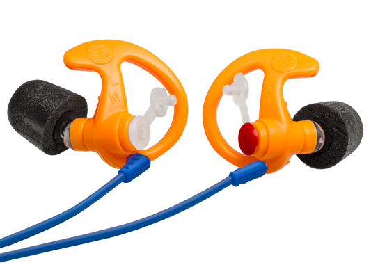 Surefire EP7 Sonic Defenders Ultra Filtered Foam-Tipped Earplugs - Orange - Large