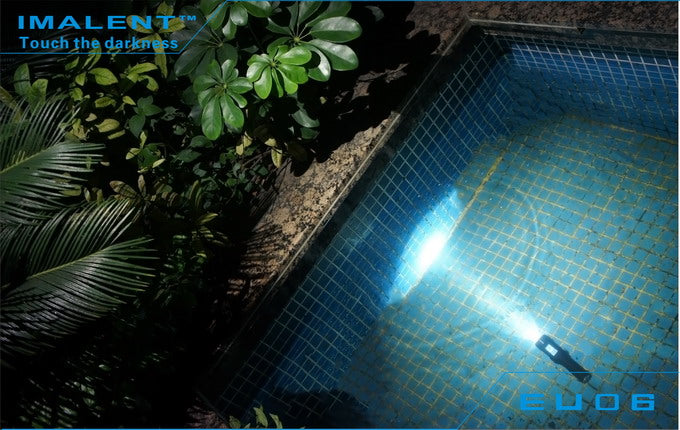 Imalent EU06V 1 x 18650 / 2 x CR123A CREE XM-L2 U2 1190 Lumen LED Flashlight with Secondary Ultraviolet LED