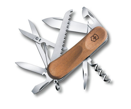 Victorinox Evowood 17 Walnut Handle BXD Pocket Knife