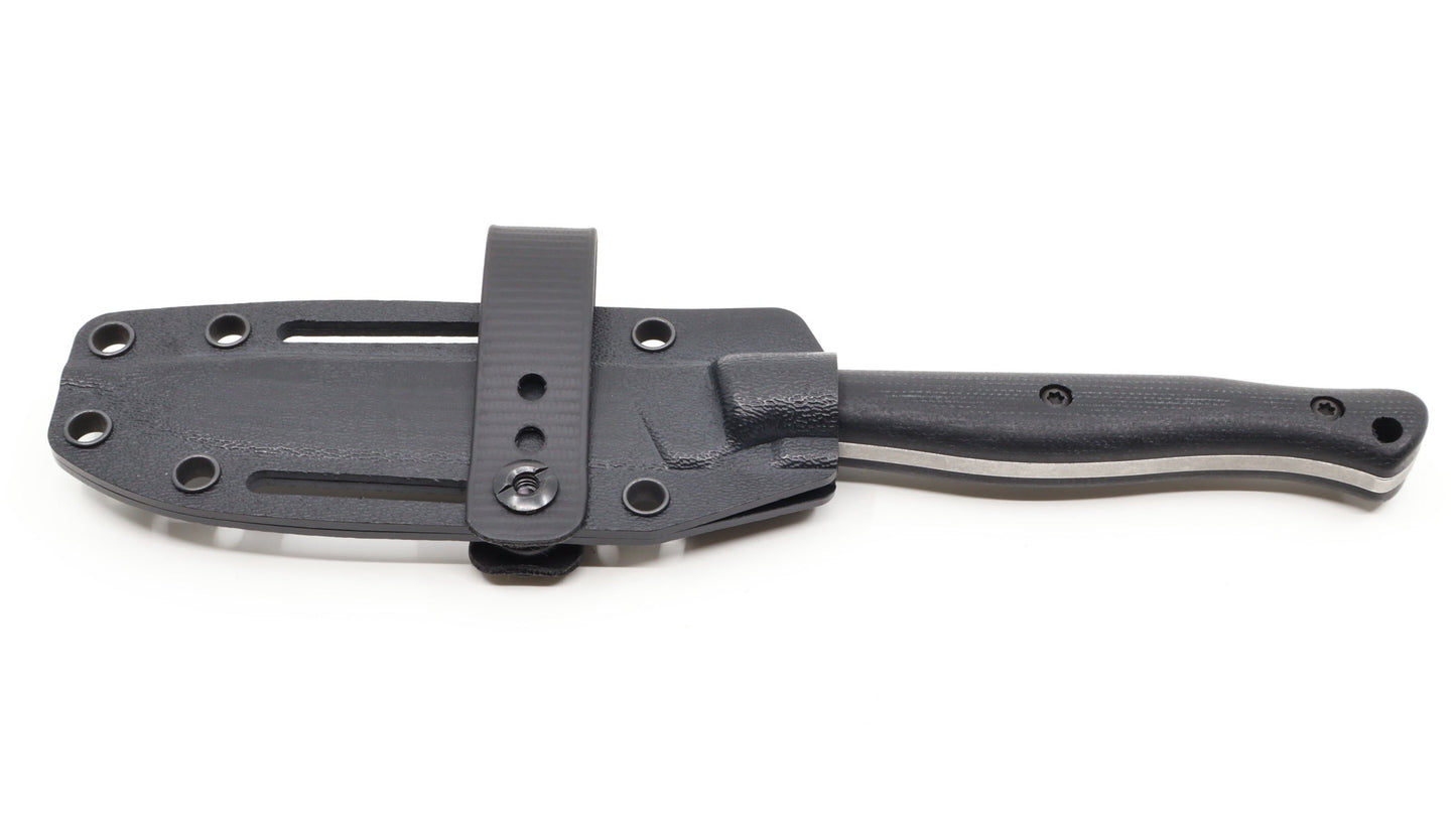 White River Exodus 4 Jackalope Exodus4-BLK with custom Kydex sheath