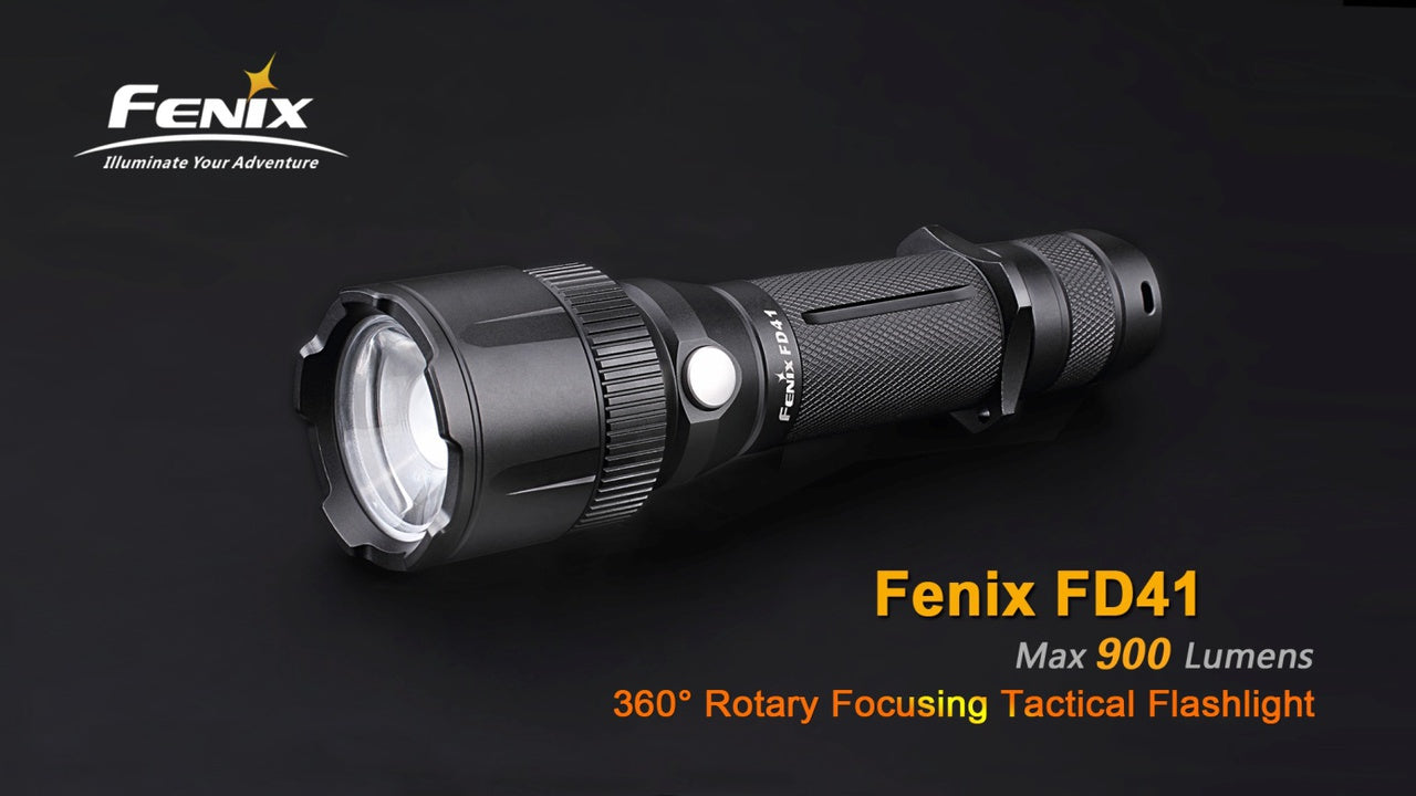 Fenix FD41 900 Lumen 1 x 18650 Cree XP-L HI LED Flashlight