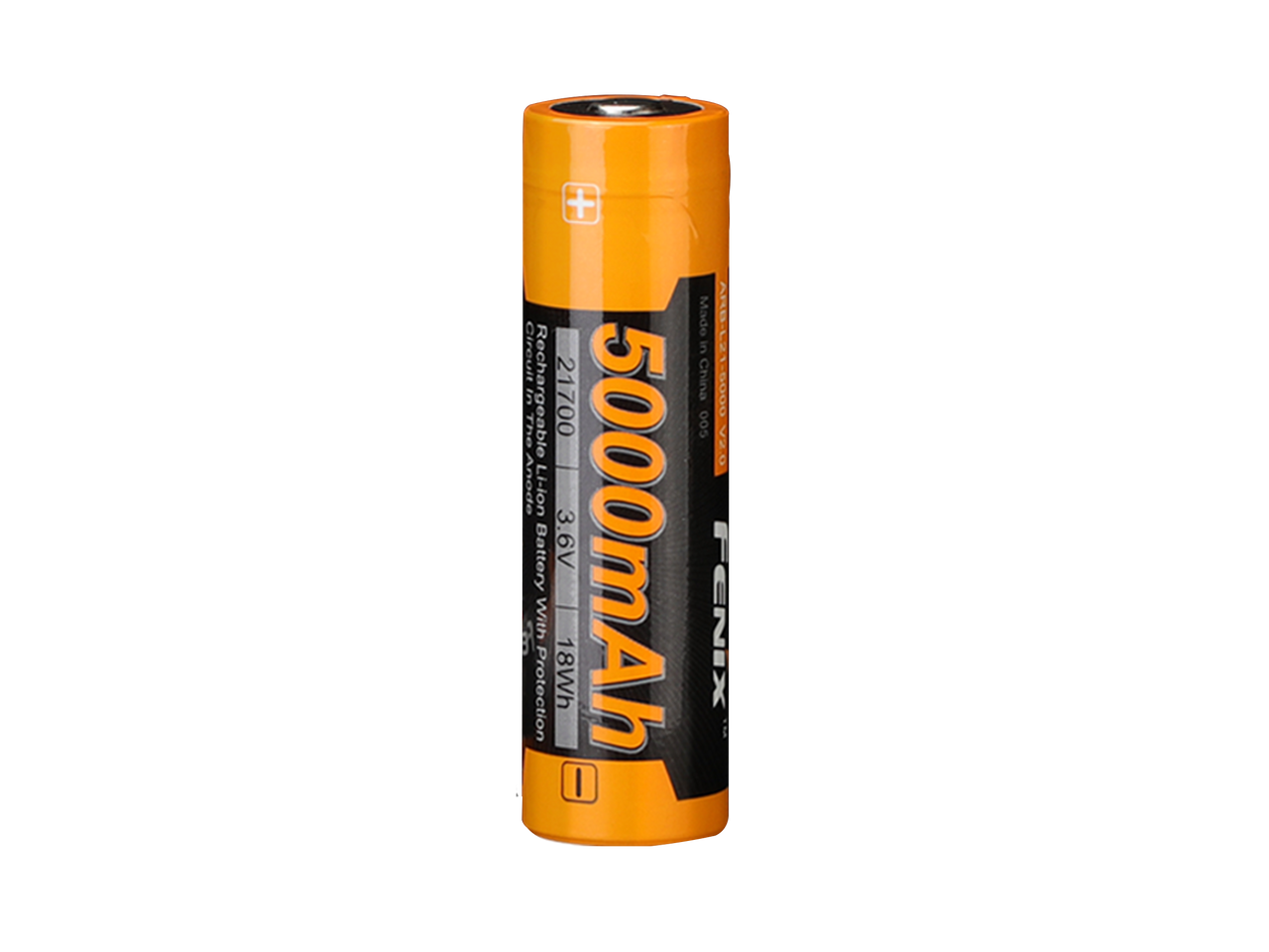 Fenix ARB-L21-5000 V2 – 5000mAh Rechargeable 21700 Li-ion Battery