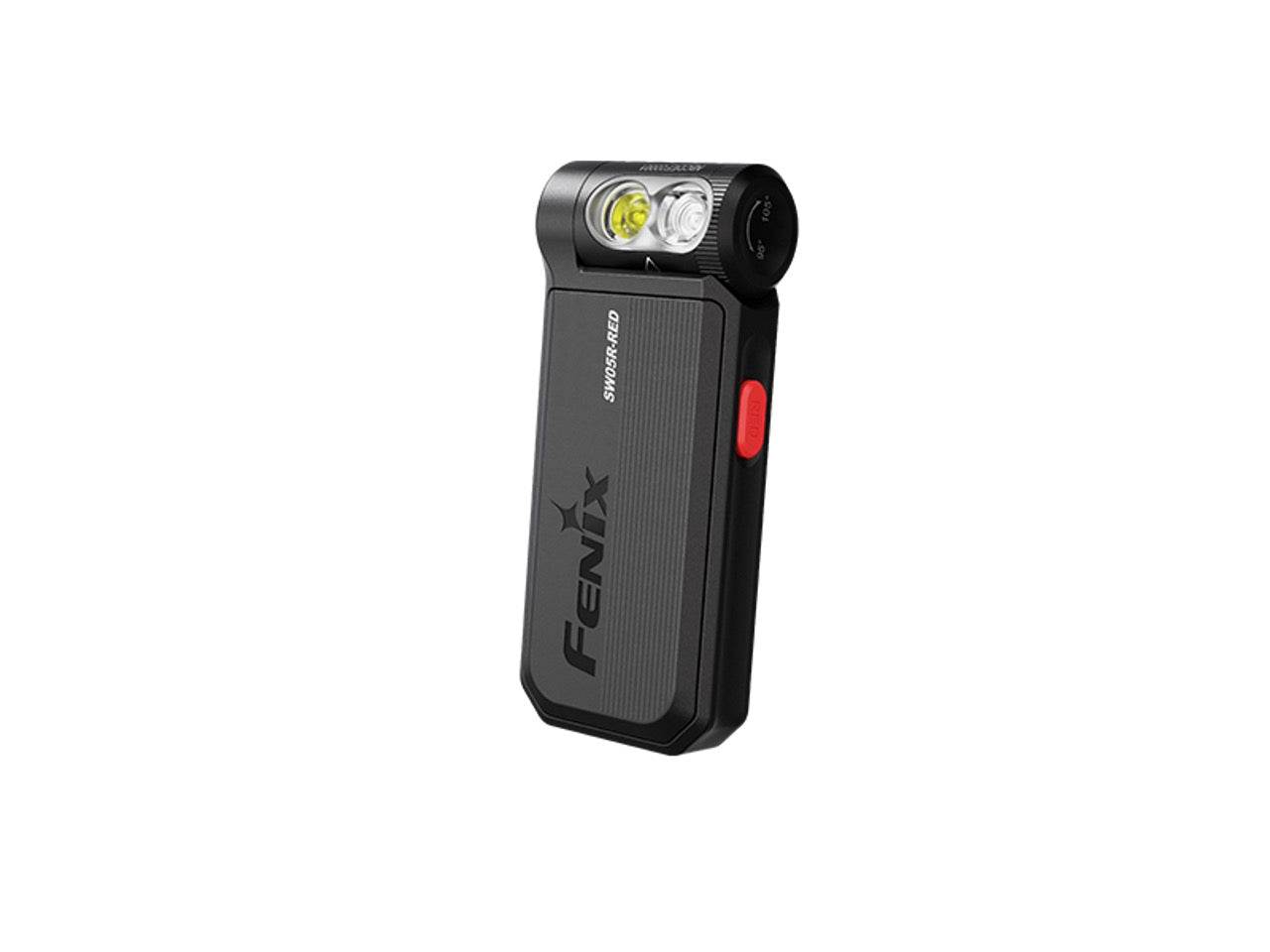 Fenix SW05R – 150 Lumen USB-C Clip-On Flashlight with Red or UV Light