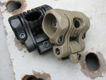 Fenix Flashlight Gun Mount - Tan