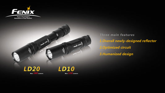 Fenix LD20 Olive CREE LED Flashlight