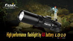 Fenix LD10+ Black CREE Q5 LED Flashlight w/Clip