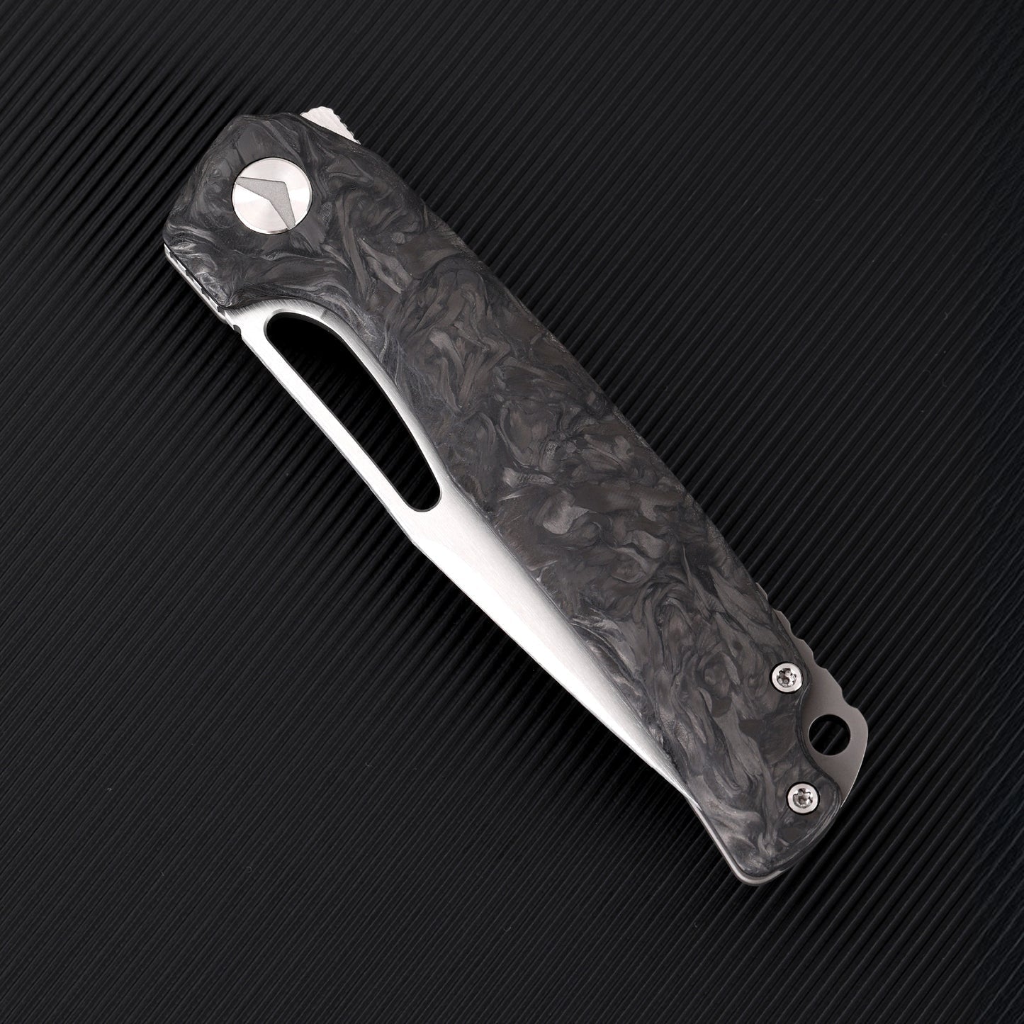 FerraMonster FERROX FM23006-B 6AL4V titanium pocket clip detail