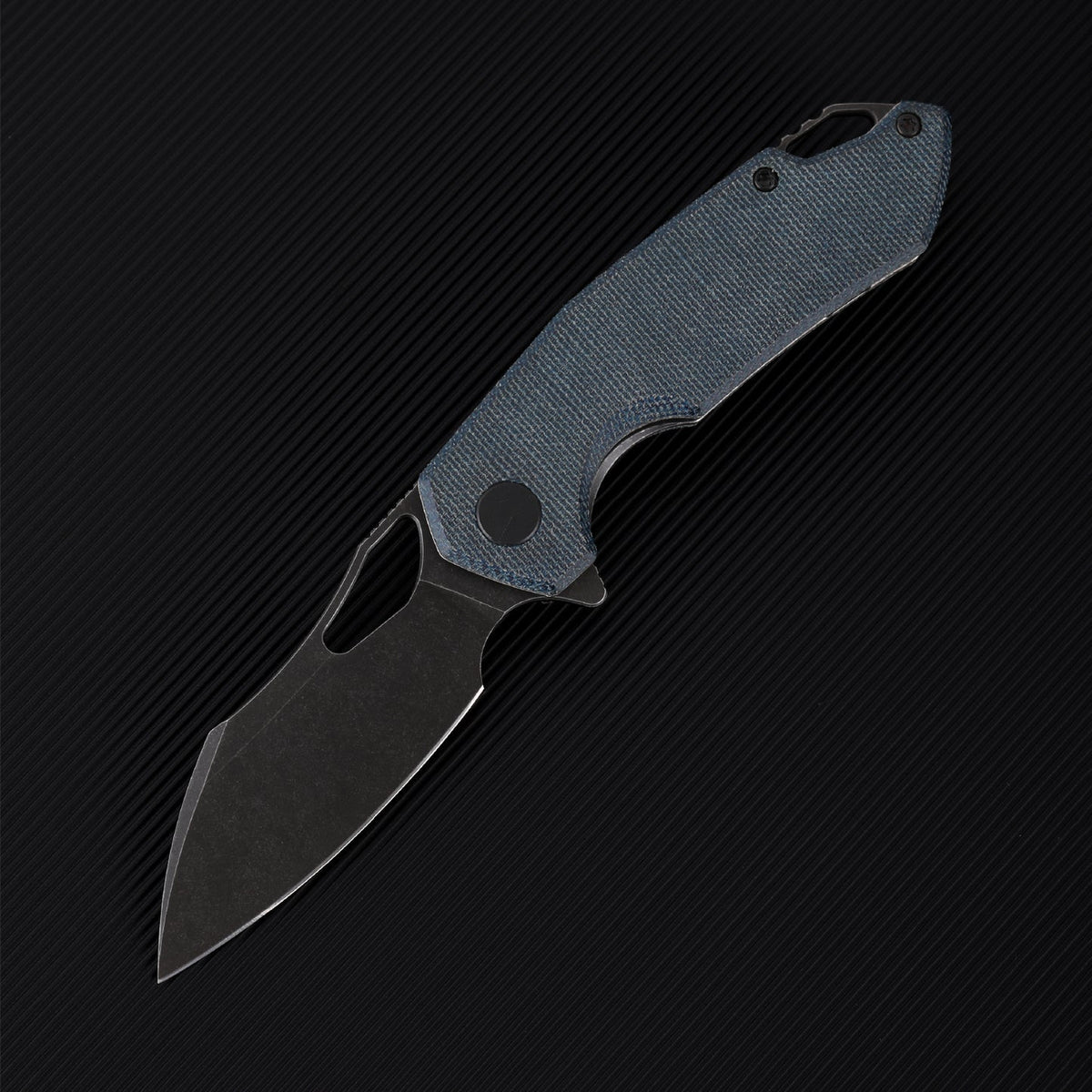 FerraMonster Glideman CP FM23003CP-C open position showing 154CM drop point blade