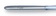Fisher Space Beam White LED Flashlight - Chrome