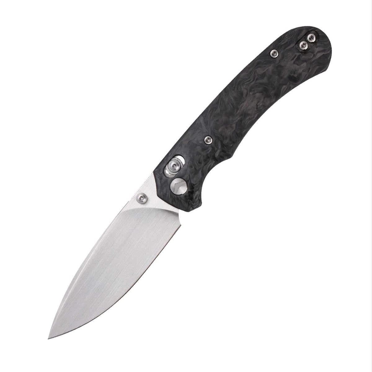 FerraMonster Spectrum FM23004-C front view – 3.31″ hand-rubbed satin M390 drop point folding knife