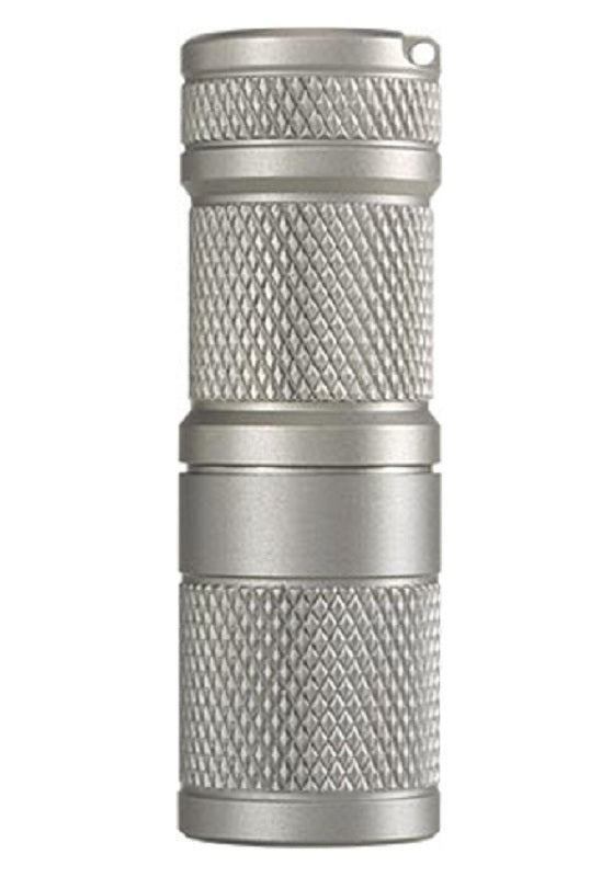 FOURSEVENS Mini ML Satin Titanium 180 Lumen 1 x CR123 CREE XP-G LED Flashlight