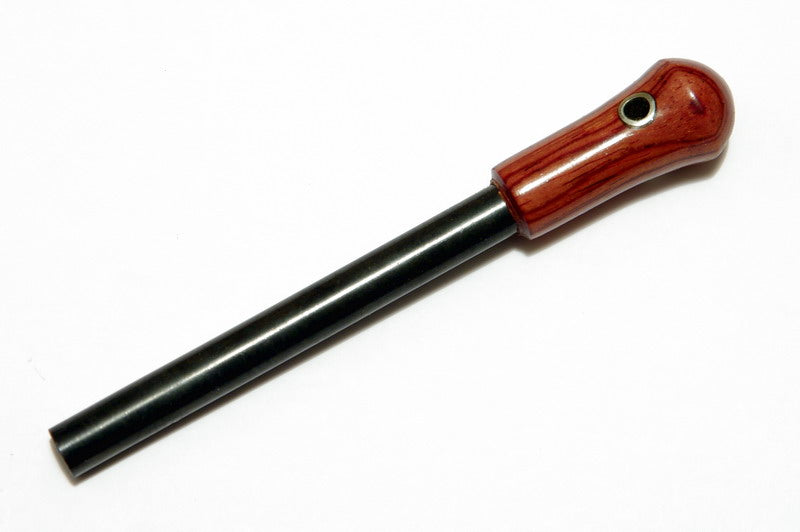 Hardwood Firesteel / Ferro Rod 3/8" - Cocobolo