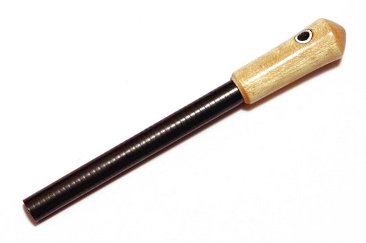 Going Gear Hardwood Firesteel Yellowheart (fsyellowheart) – 3/8" ferro rod with hand-turned Yellowheart hardwood handle