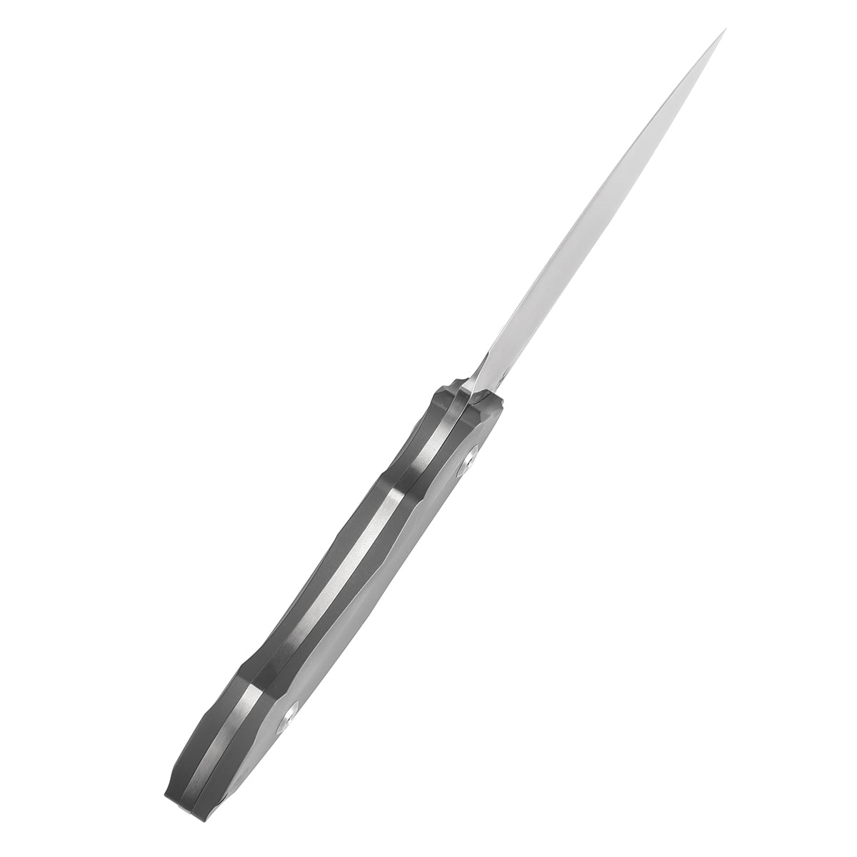 Kansept Luccio G007A7 grey anodized titanium handle detail