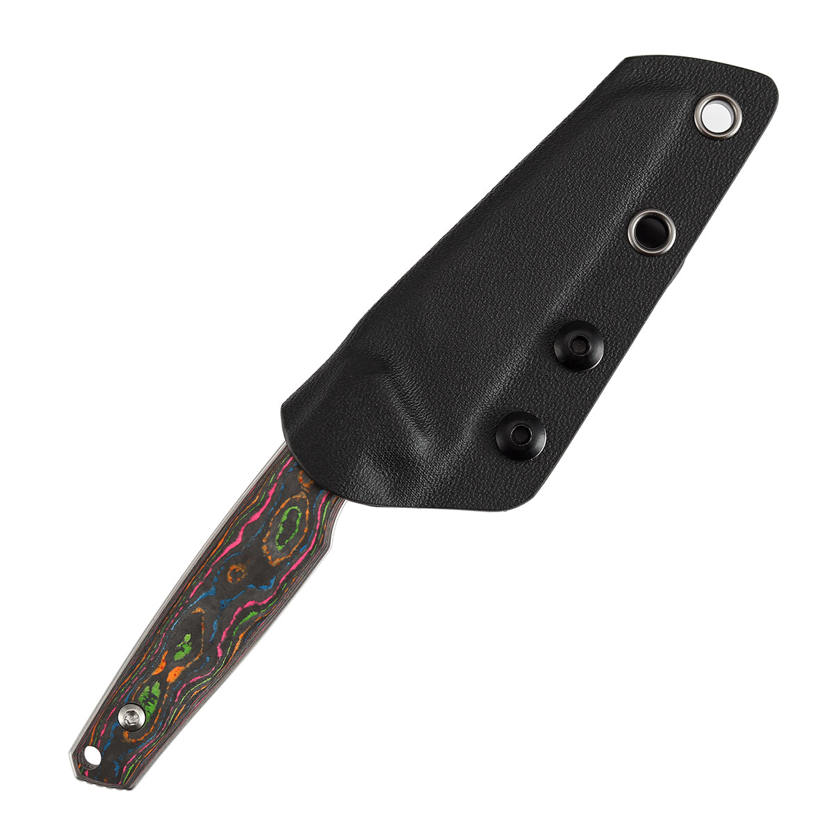 Kansept Parr G011A3 blade detail – stonewashed CPM-S35VN drop point
