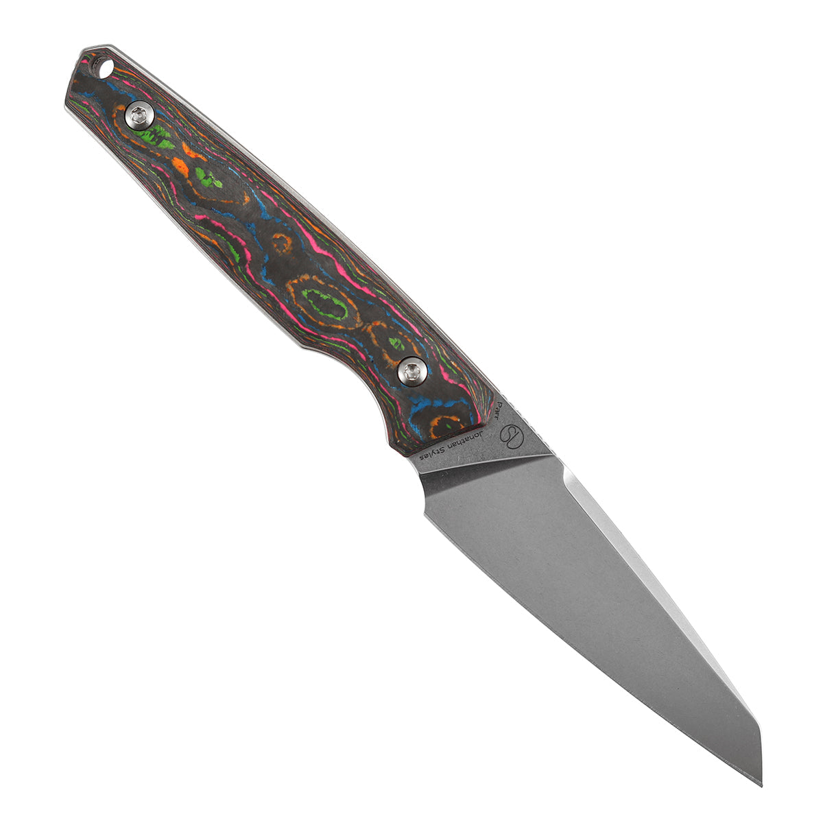 Kansept Parr G011A3 80S Camo Carbon Fiber handle detail