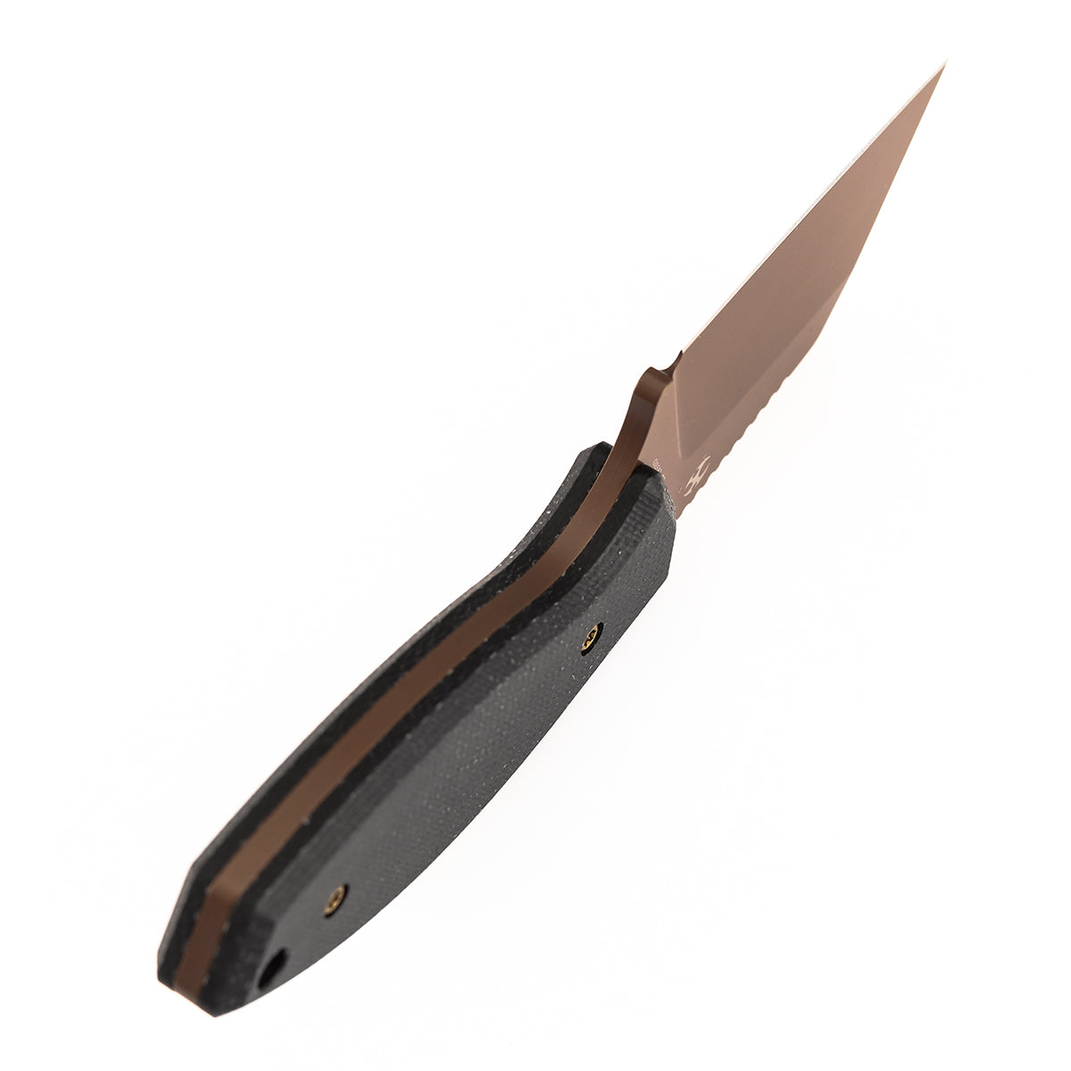 Kansept Siafu G016A2 black Micarta handle detail