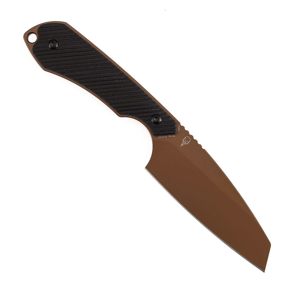 Kansept Valk G019A1 black G10 handle detail