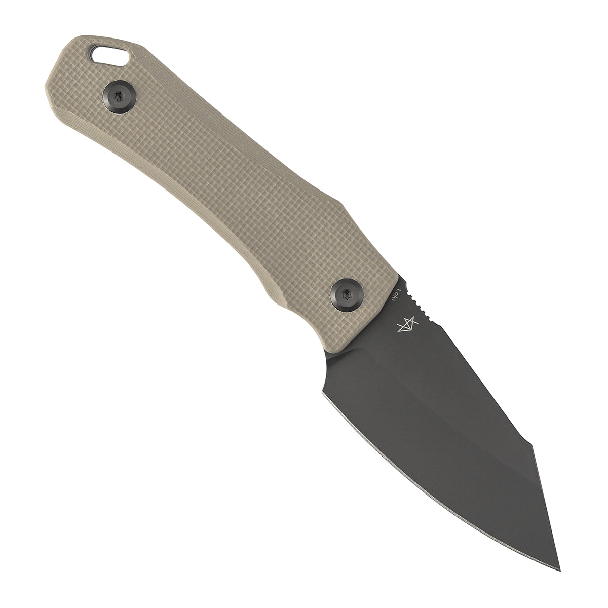 Tenable Loki G1058A1 full tang detail – maximum strength fixed blade, Steven Dunnuck design