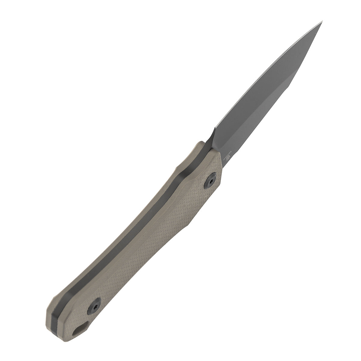 Tenable Loki G1058A1 Gray TiCn blade – Titanium Carbonitride PVD coating on D2 steel
