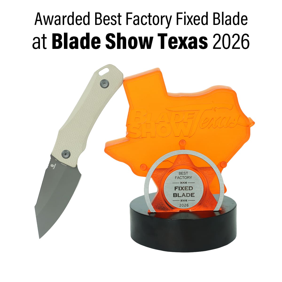 Tenable Loki G1058A1 with Kydex sheath – full tang fixed blade, multi-angle carry, Steven Dunnuck design