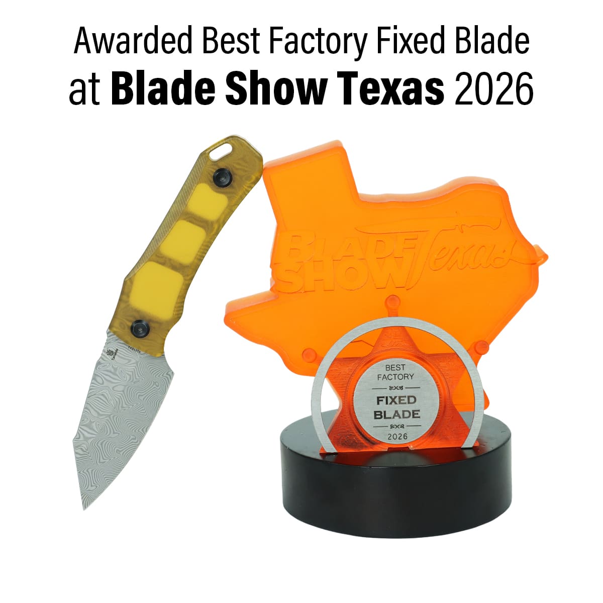 Tenable Loki G1058A2 – Best Factory Fixed Blade, Blade Show Texas 2026, Steven Dunnuck design