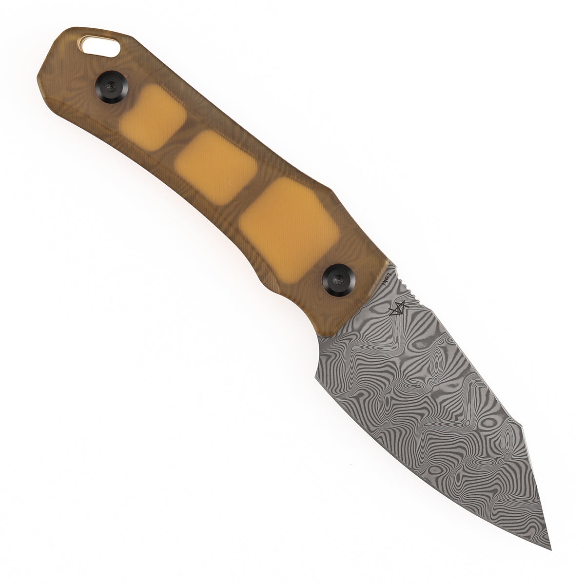 Tenable Loki G1058A2 amber PEI/Ultem handle detail – ergonomic grip, lightweight thermoplastic