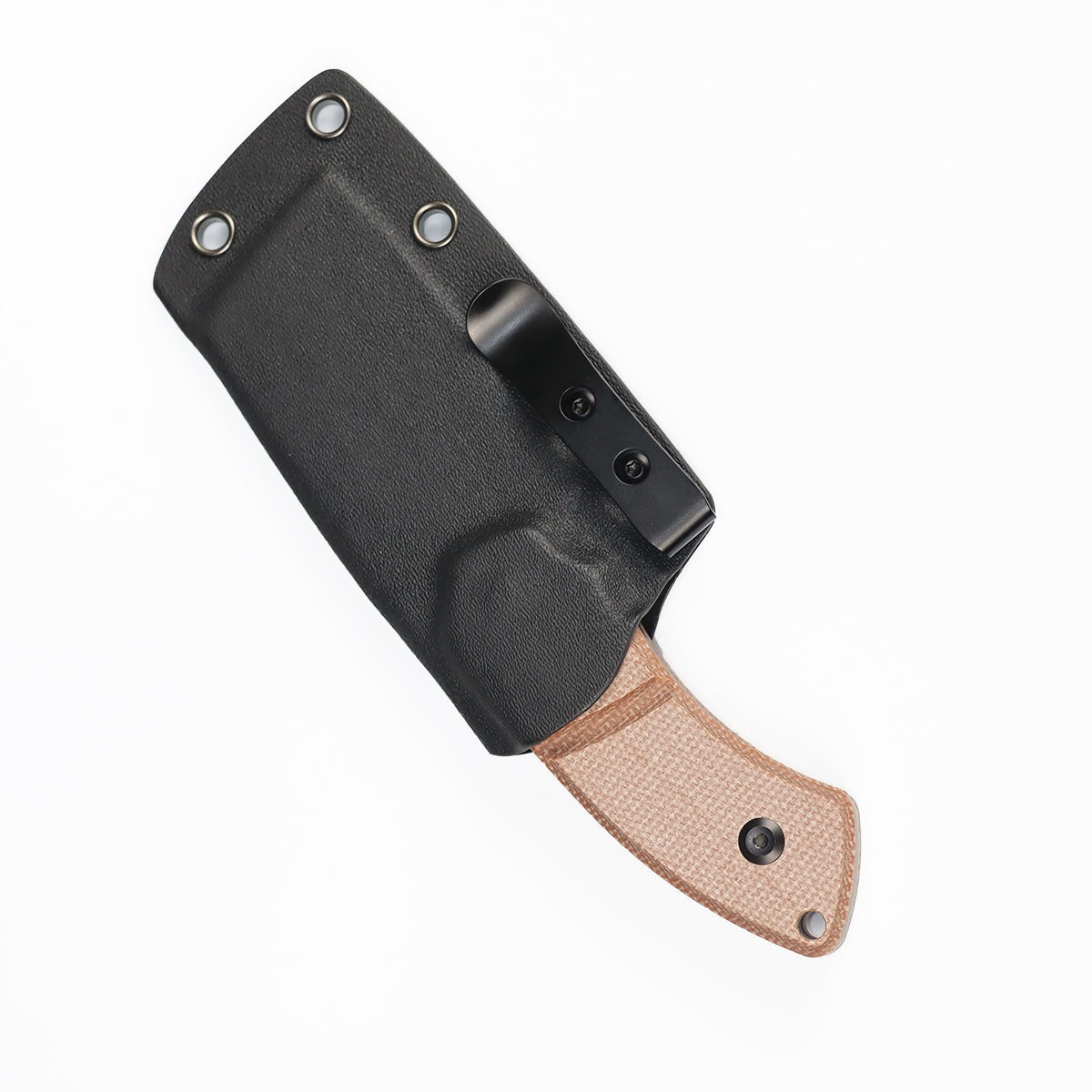Kansept Korvid S G2030A4 brown Micarta handle detail
