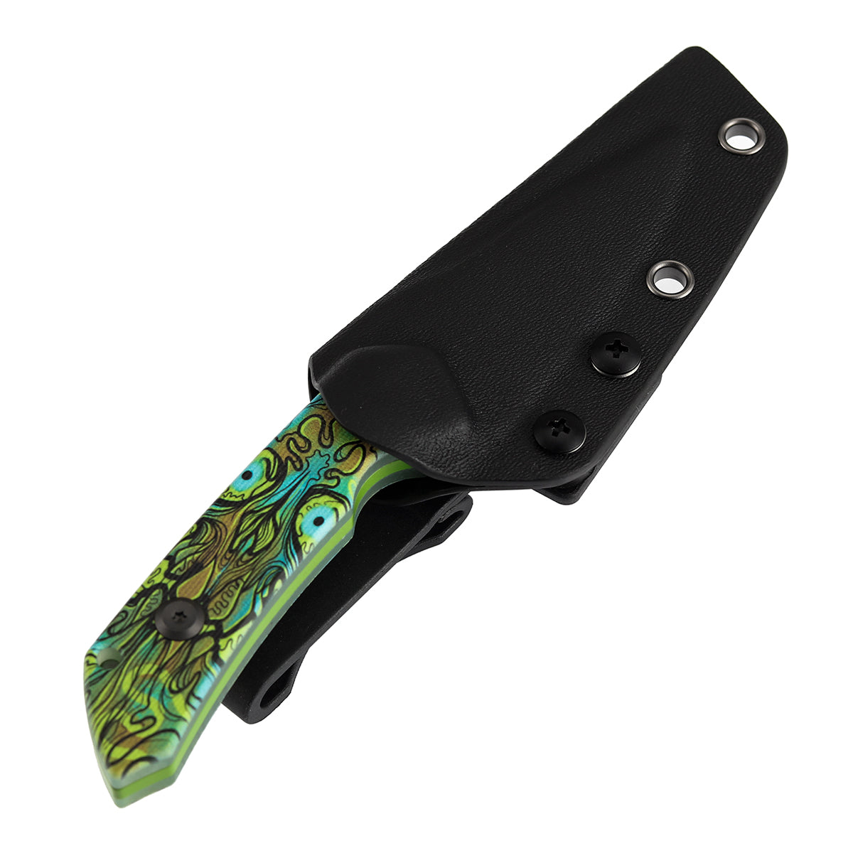Kansept Fenrir G3034A3 Green Undead Print graffiti handle detail