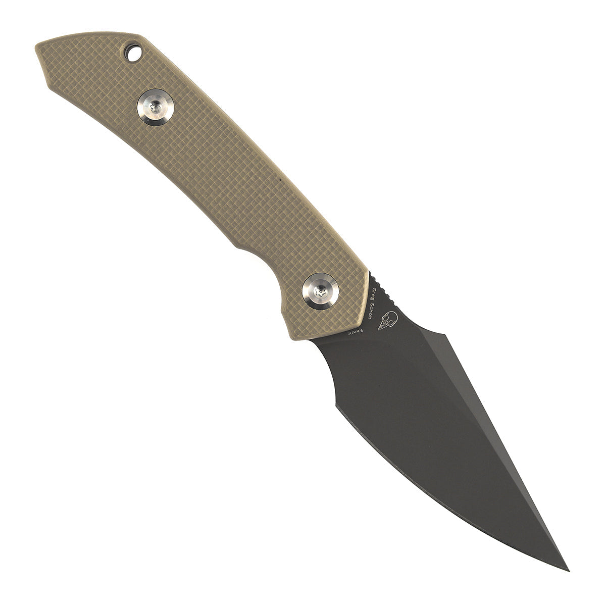 Kansept Fenrir G3034A4 light sand G10 handle detail