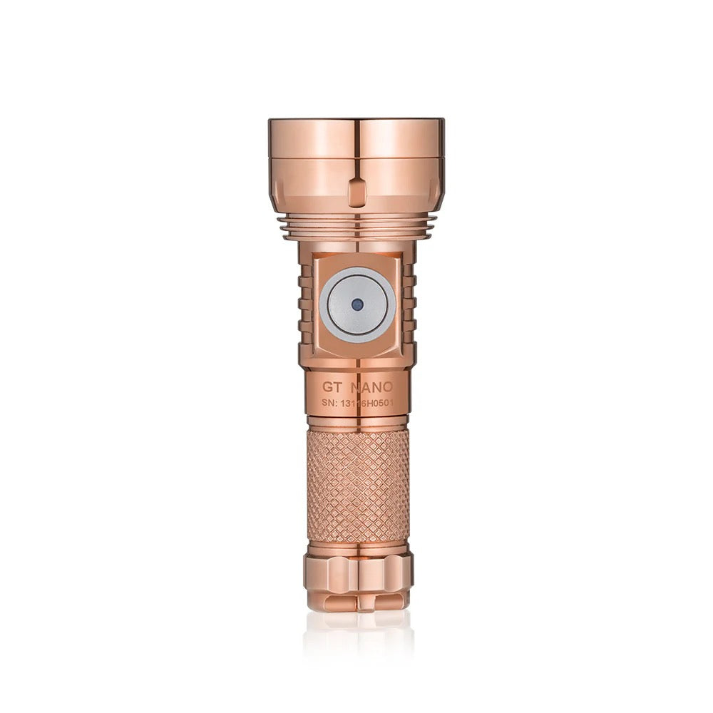 Lumintop GT Nano 3.0 Copper – 700 Lumen USB‑C Rechargeable Mini EDC Flashlight