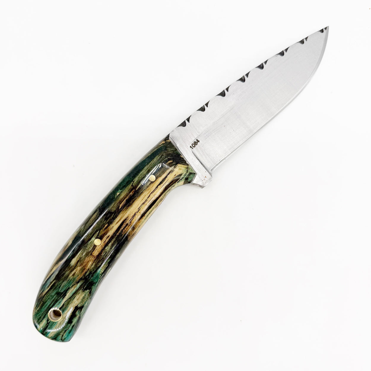 Henry Walker Knives LG Multi – 1084 Steel Hackberry Handmade USA Fixed Blade Knife