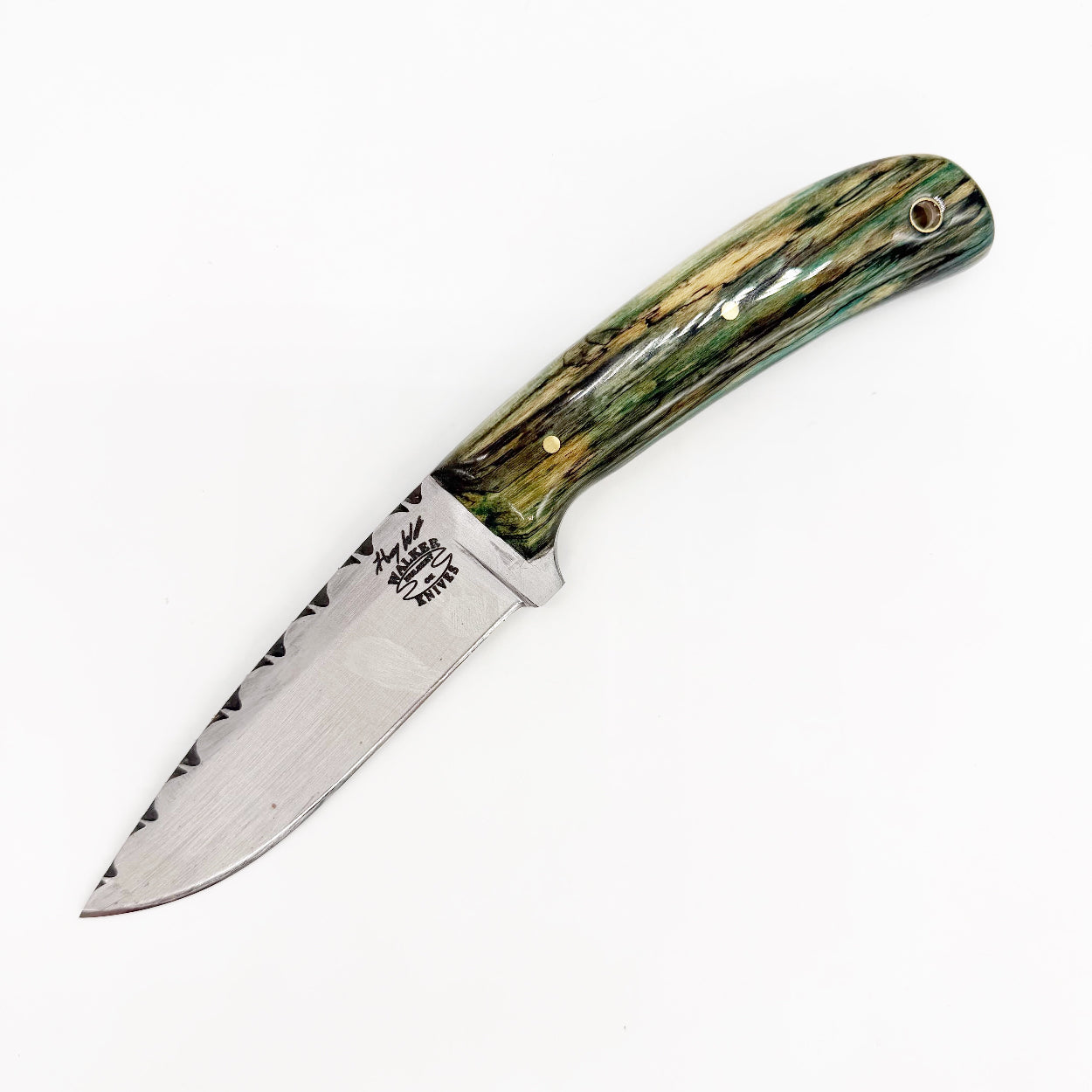 Henry Walker Knives LG Multi – 1084 Steel Hackberry Handmade USA Fixed Blade Knife
