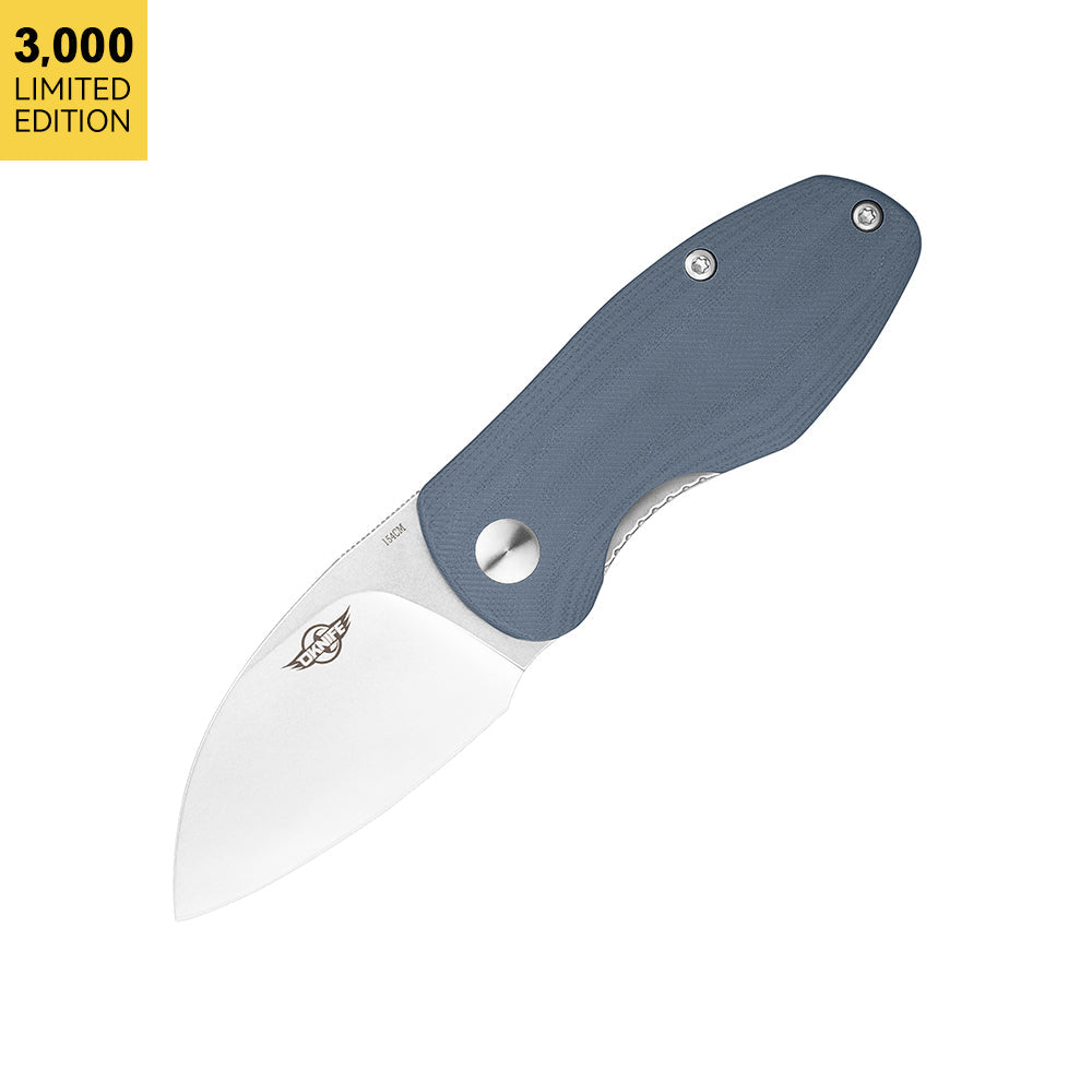 Olight Parrot Folding Knife 2.6in 154cm Steel Blade Gray G10 Handles