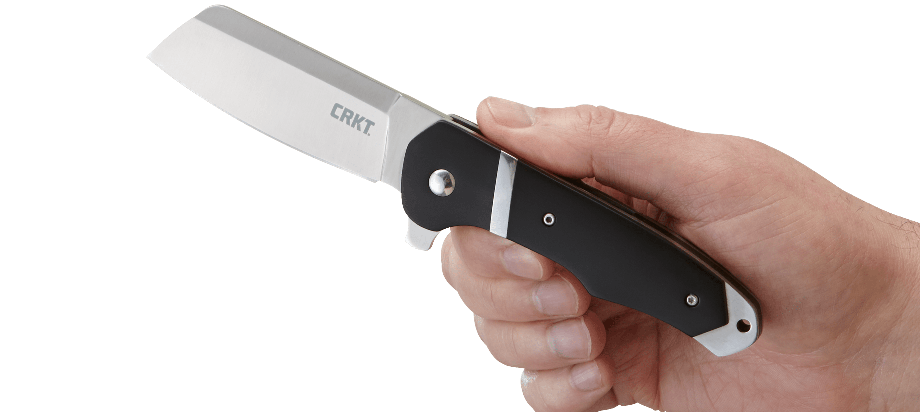 CRKT Ripsnort 7270 Folding Knife  3.25in 8Cr13MoV Steel Blade POM Handles / Philip Booth Design