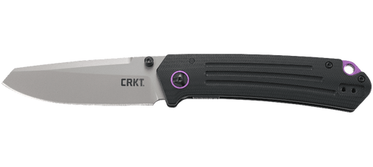CRKT Montosa 7115 Folding Knife 3.2" 8Cr13MoV Steel Bead Blasted Blade G10 Handles