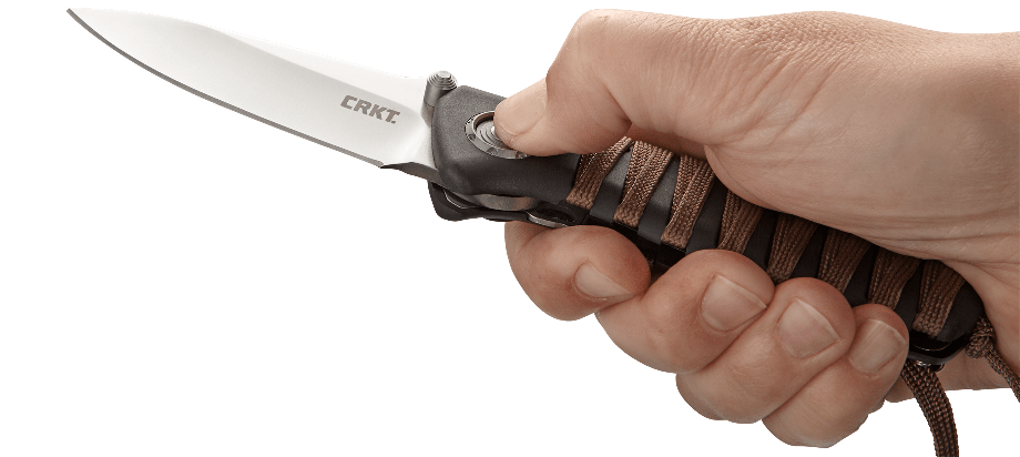 CRKT Parascale 6235 Folding Knife 3.19" D2 Steel Blade Glassed Reinforced Nylon Handles