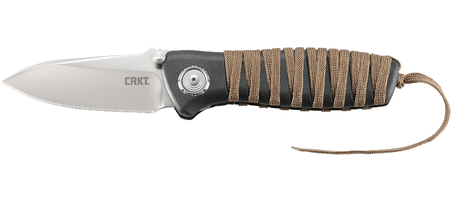 CRKT Parascale 6235 Folding Knife 3.19" D2 Steel Blade Glassed Reinforced Nylon Handles