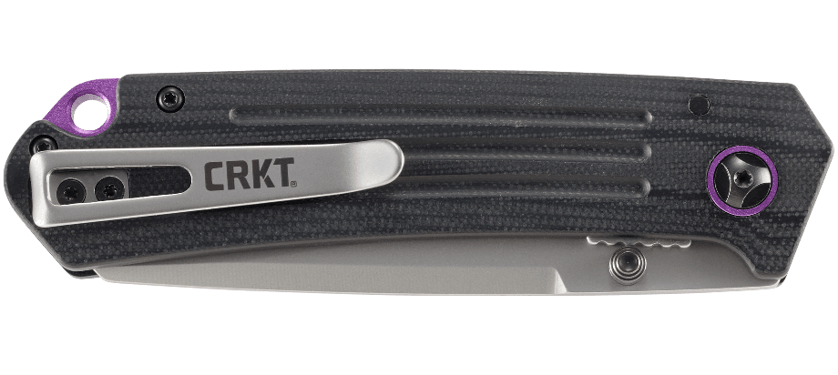 CRKT Montosa 7115 Folding Knife 3.2" 8Cr13MoV Steel Bead Blasted Blade G10 Handles
