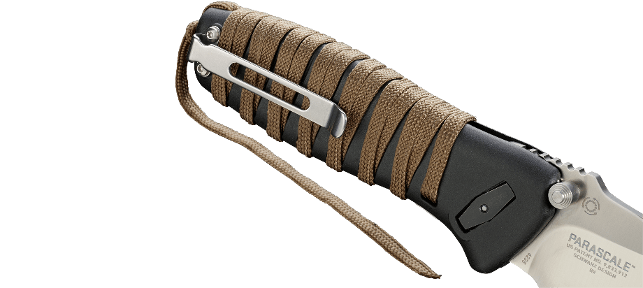 CRKT Parascale 6235 Folding Knife 3.19" D2 Steel Blade Glassed Reinforced Nylon Handles