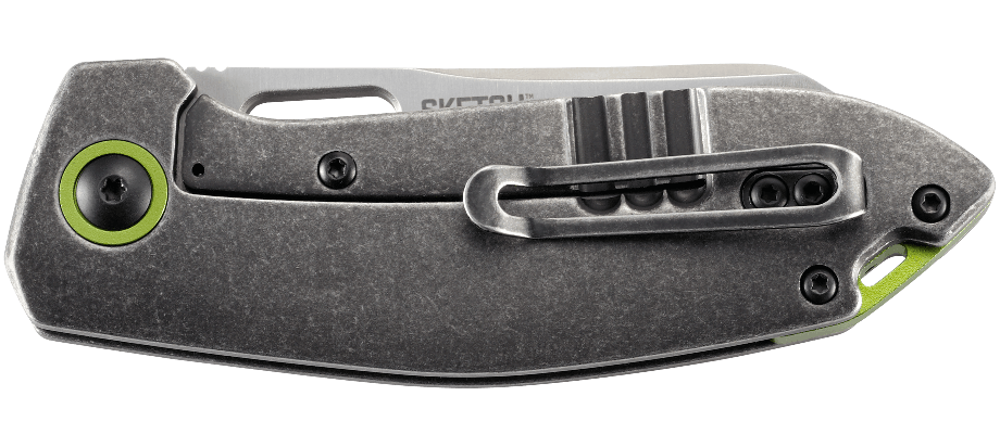 CRKT Sketch 2550 Folding Knife 2.89" 8Cr14MoV Steel Blade / Lucas Burnley Designed