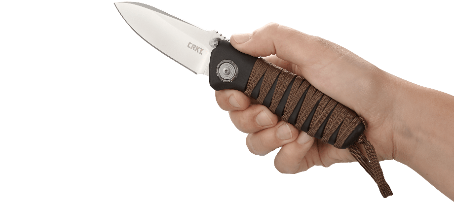 CRKT Parascale 6235 Folding Knife 3.19" D2 Steel Blade Glassed Reinforced Nylon Handles