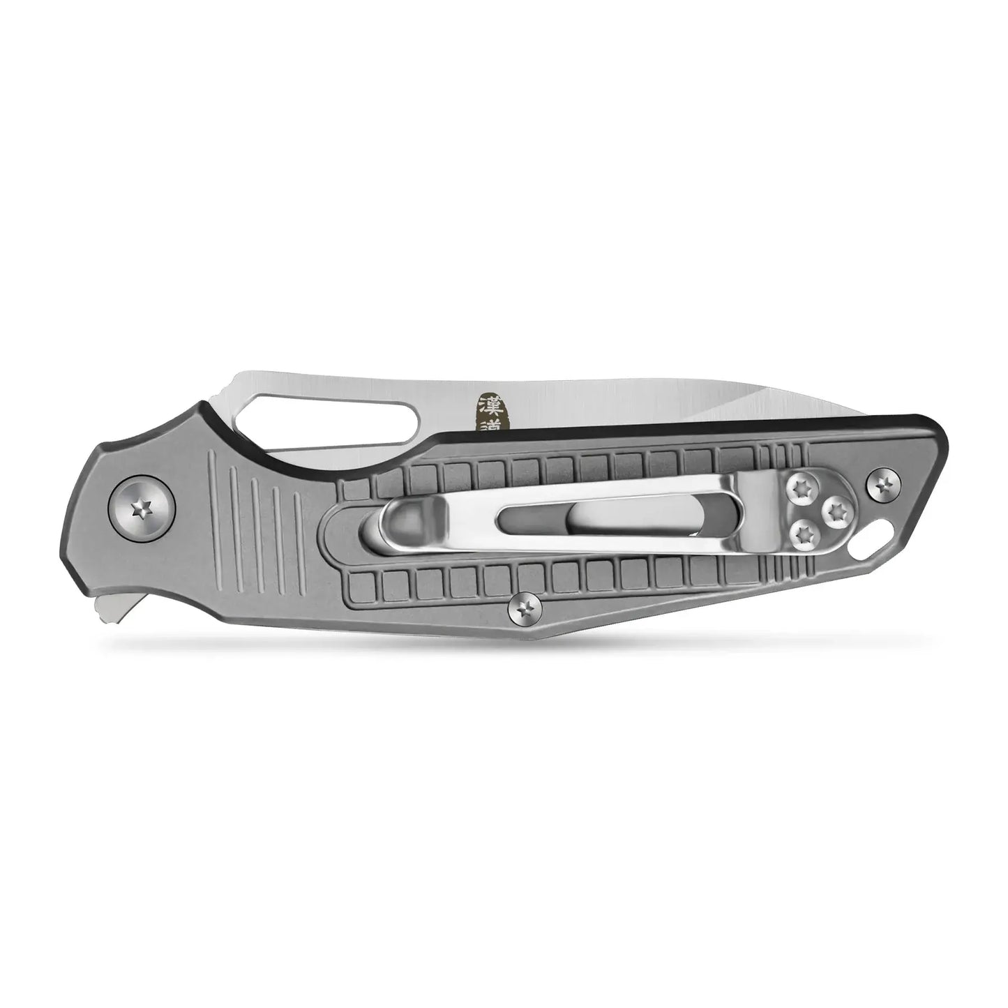HX OUTDOORS Rock Fluorite TD-15T – 2.95" D2 Titanium Liner Lock Pocket Knife