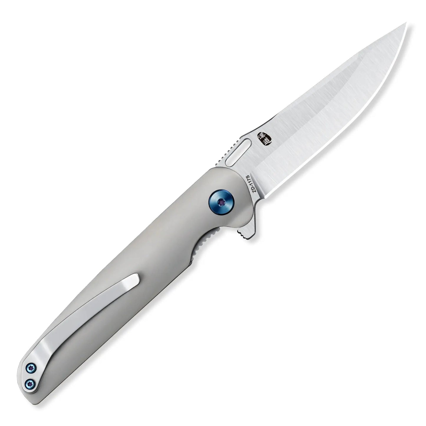 HX OUTDOORS VULCAN ZD-117S – 3.1" D2 Titanium Liner Lock Pocket Knife