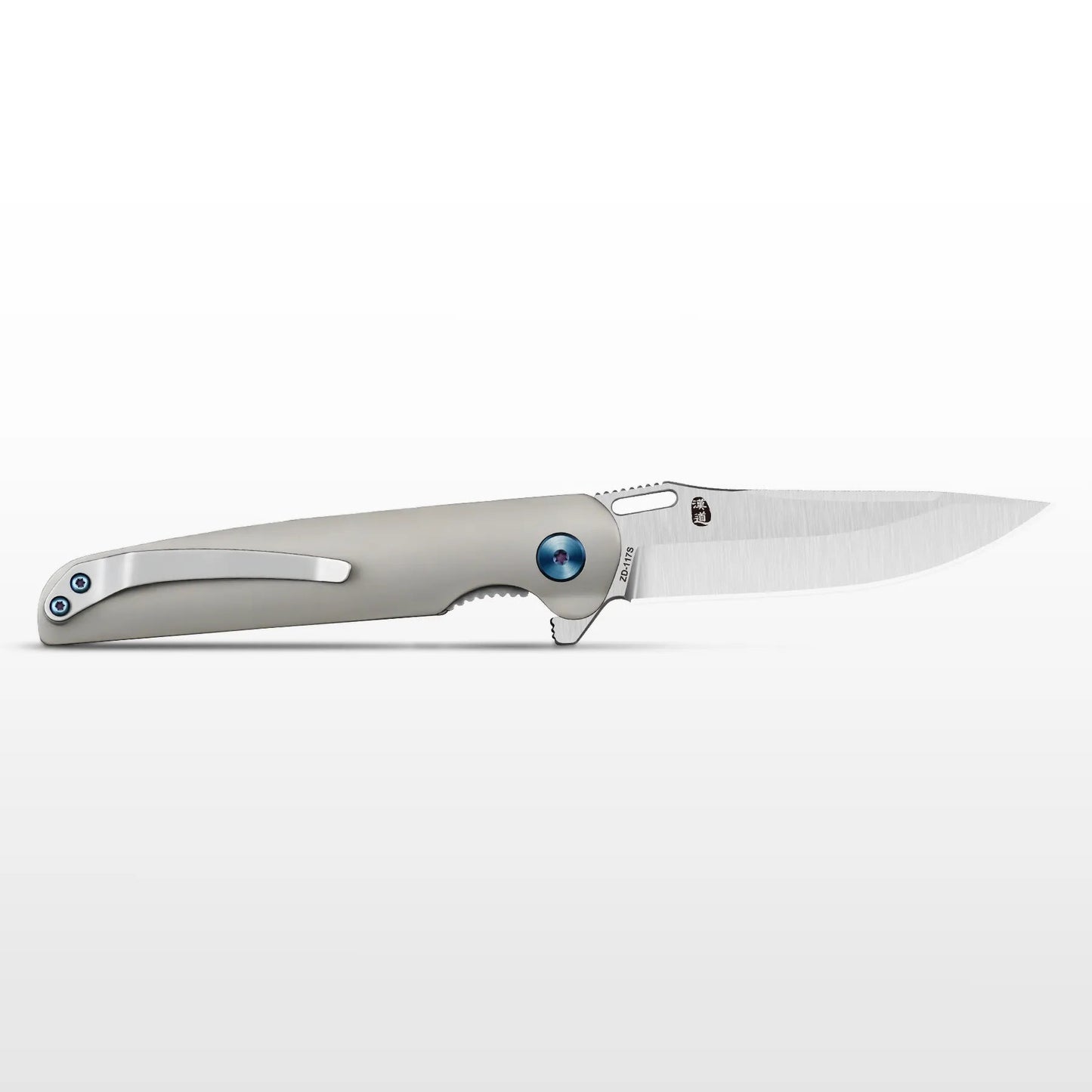 HX OUTDOORS VULCAN ZD-117S – 3.1" D2 Titanium Liner Lock Pocket Knife