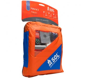 AMK S.O.L. Hybrid 3 Three in One Survival Kit